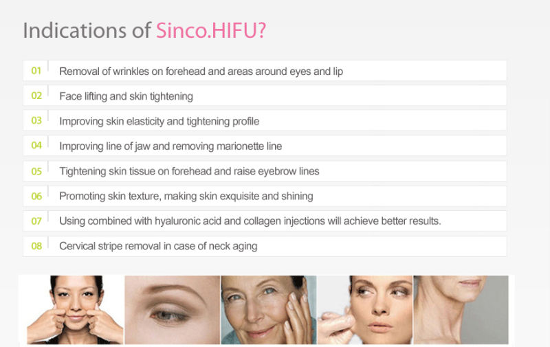 Wrinkle Removal Hifu Factory/Face Lift