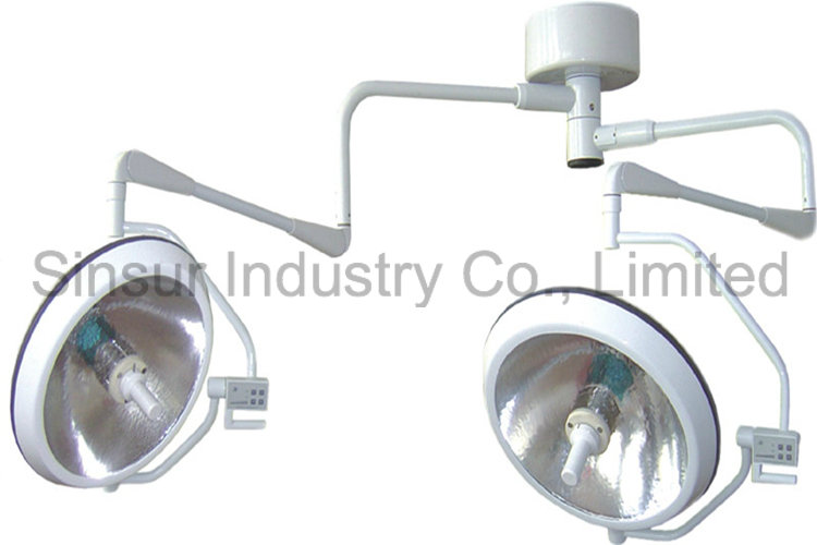 Double Dome Ceiling Halogen Shadowless Hospital Operation Theater Operating Lamp