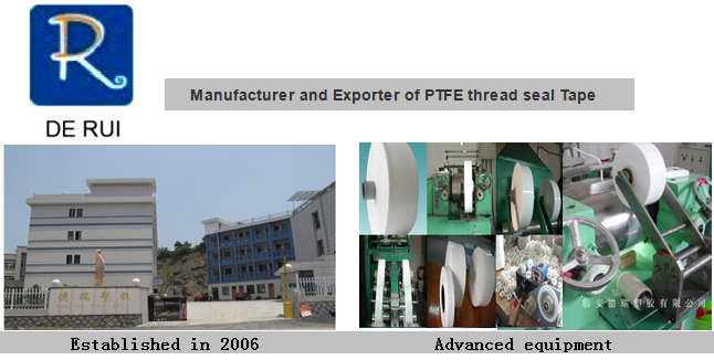 India Thai Peru Teflon Tape PTFE Tape for India Thai Vietnam Market