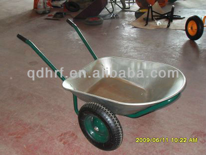 Heavy Load Capacity Double Wheel Wheelbarrows Factory Wb6407