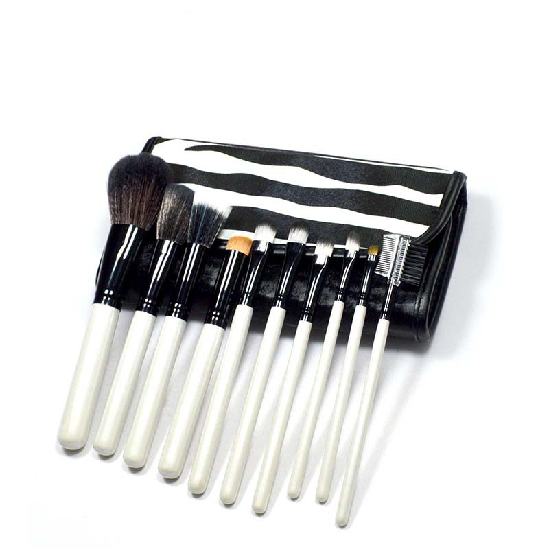 10 Pieces New Style High Quality Cosmetic Brush Set Makeup Brush