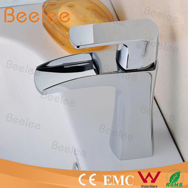 Brassware Design Water Saving Basin Mixer Taps with Single Handle