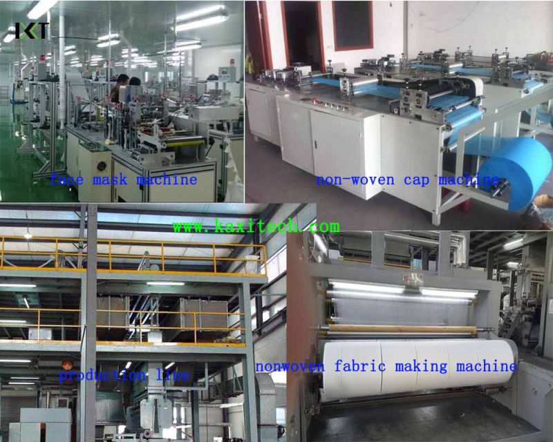 New Disposable Face Mask Making Machine Kxt-FKM08