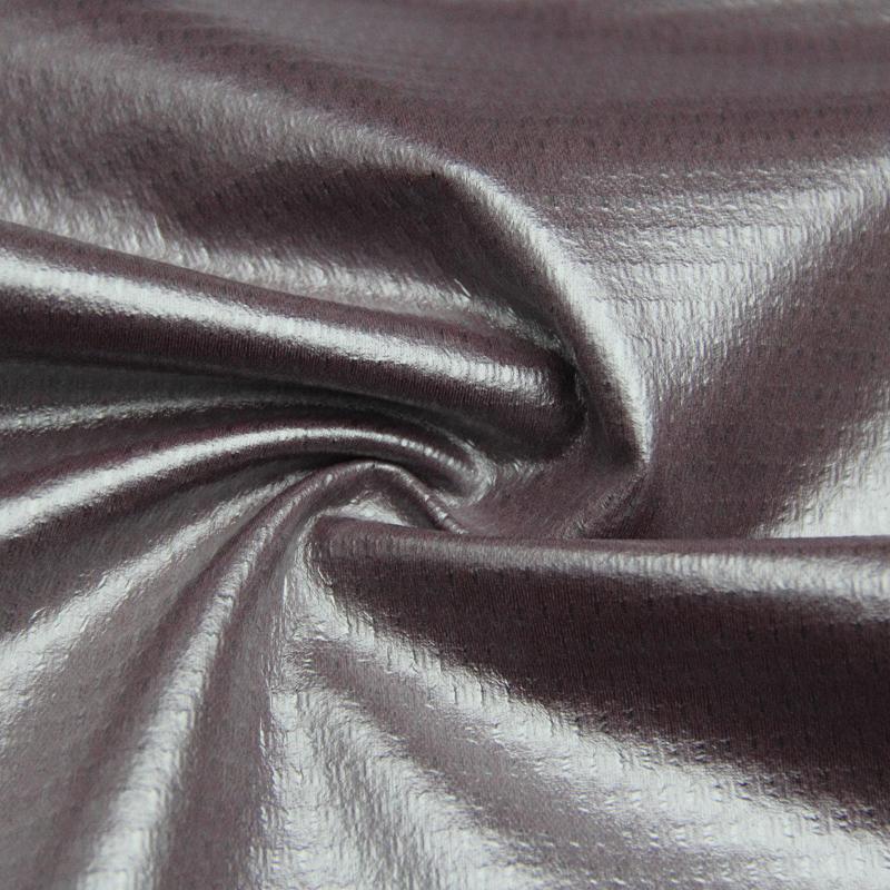 Polyester Jacquard Knitted Fabric with TPU Breathable Coating