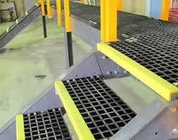 FRP/GRP Anti-Slip Stair Treads/ Anti-Slip Staircase/ Molded Gratings