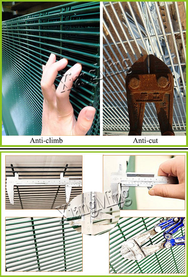 Anti Climb Fencing 358 Mesh Fence Security Fencing for Sale