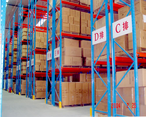 Heavy Duty Pallet Racking in Warehouse