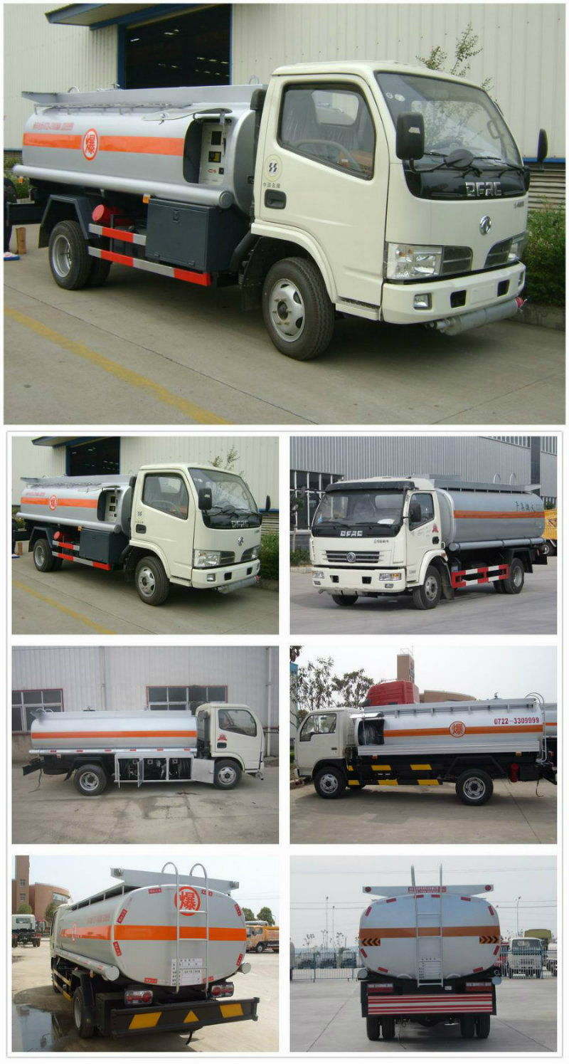 5000liter Dongfeng Cummins Fuel Bowser with Dispenser Machine