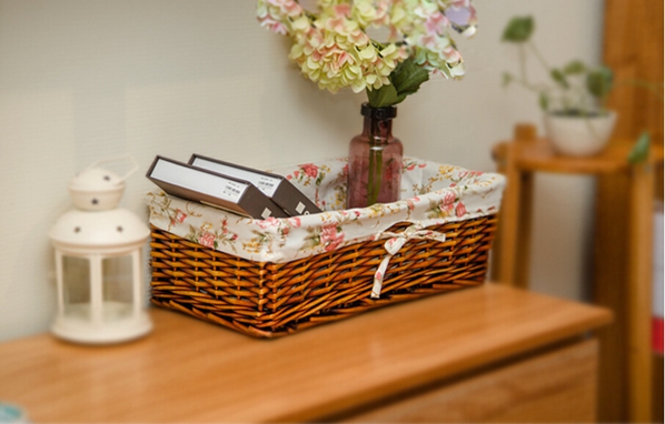 Handmade Wicker Storage Basket with Eco-Friendly (BC-ST1001)