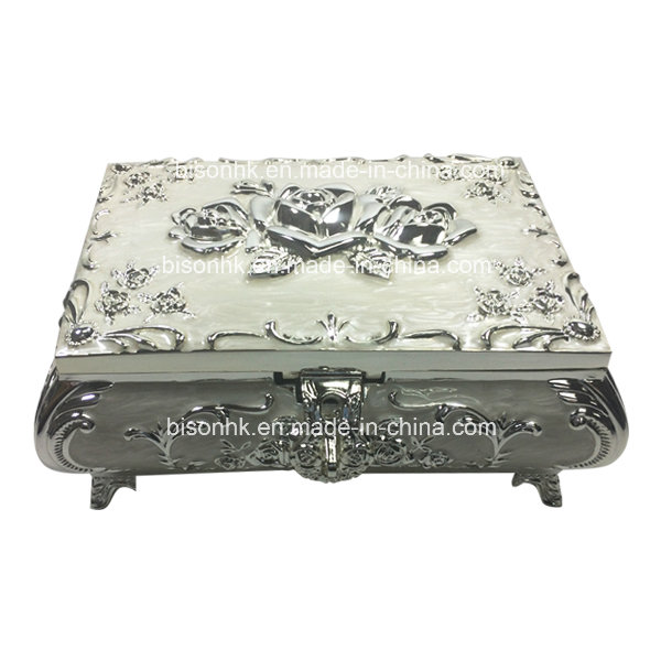 China Made Metal Jewelry Packaging Box, Makeup Box for Jewellry