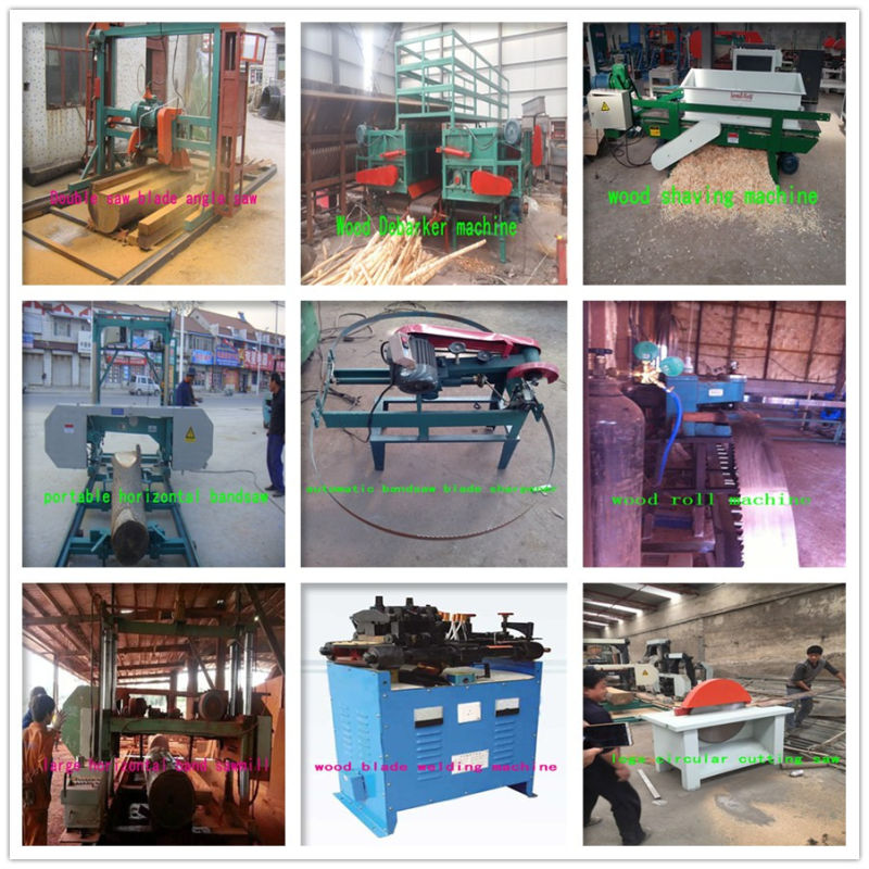 Multiple Blade Wood Sawmill Machine for Hard Wood Cutting