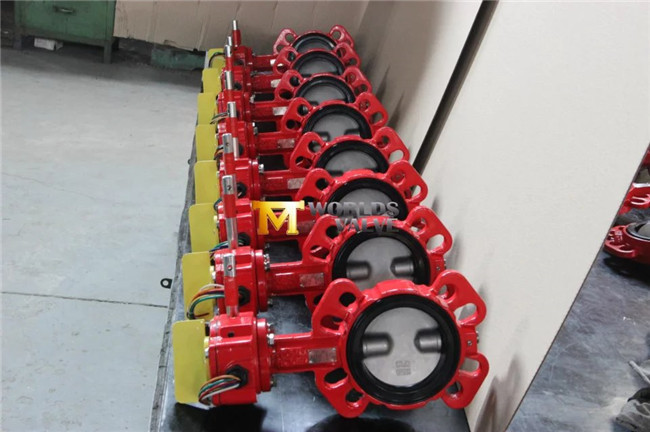 Lever Operated Wafer Butterfly Valve with Double Half Shaft (D71X-10/16)