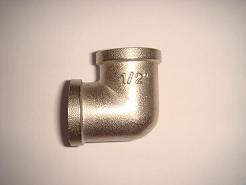 Equal Elbow F/F (I) of Screw Fittings with Brass Yellow, or Nickle-Plated, Polish-Chromed
