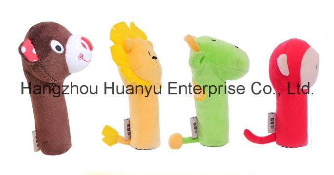 New Design Stuffed Toy of Bb Hand Rattle