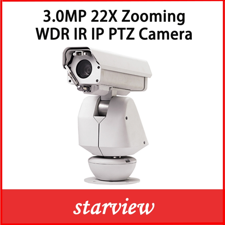 3.0MP 22X WDR IP Outdoor CCTV Security PTZ Camera