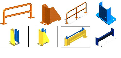 Vna Pallet Racking with Very Narrow Aisle Forklift