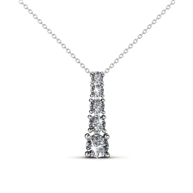 Destiny Jewellery Crystal From Swarovski Amanda Pendant & Necklace