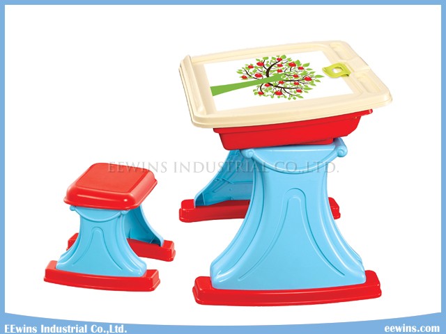 Study Table with Chair 2 in 1 for Kids Educational Toys