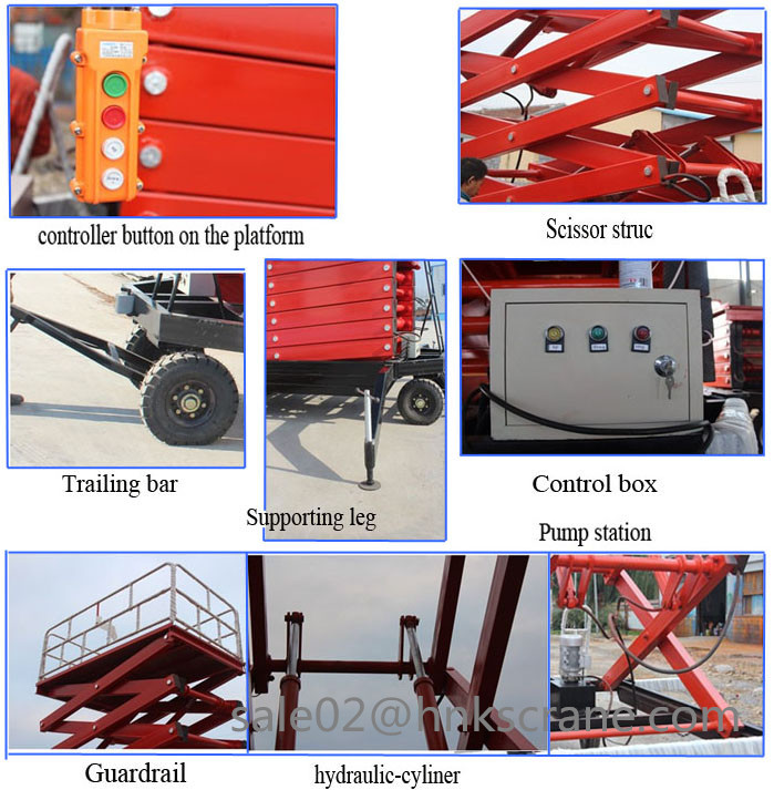 Henan Aerial Hydraulic Lift Mechanism Work Platform/Working Platform