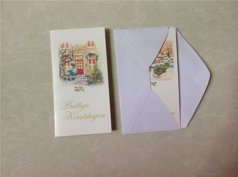 Christmas Greeting Cards with Envelope / Music Greeting Card with Envelop