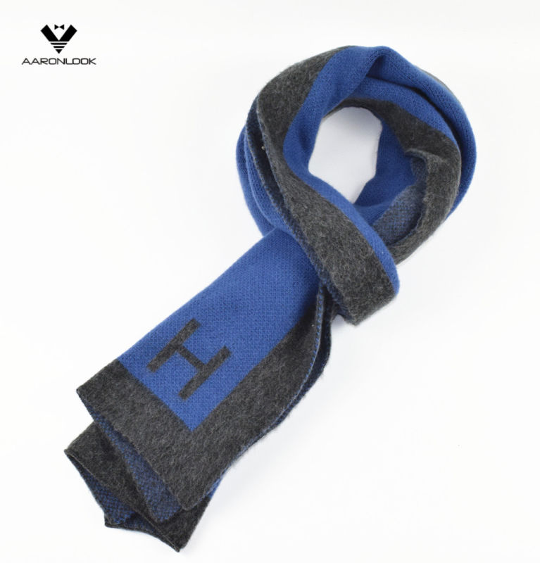 Men's Super Warm Brushed Thick Scarf