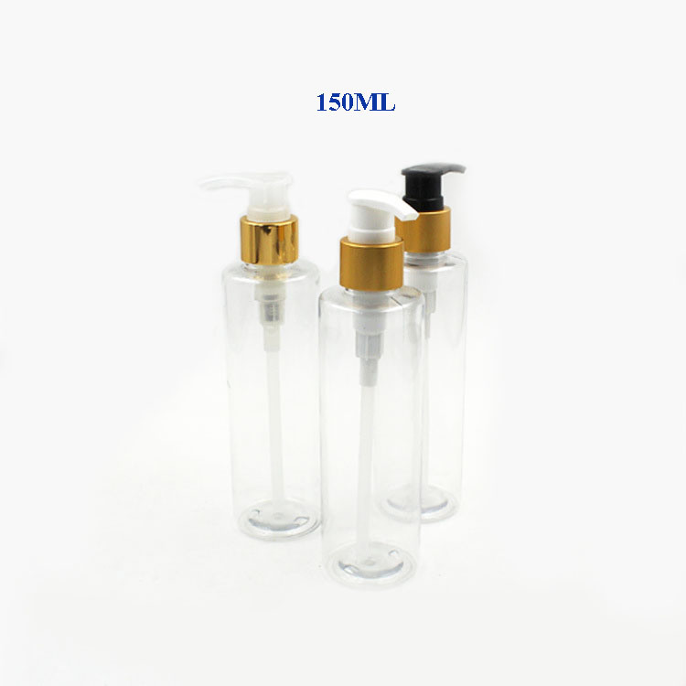 150ml Electroplate Plastic Pump Bottle for Perfume and Lotion (NB20303)