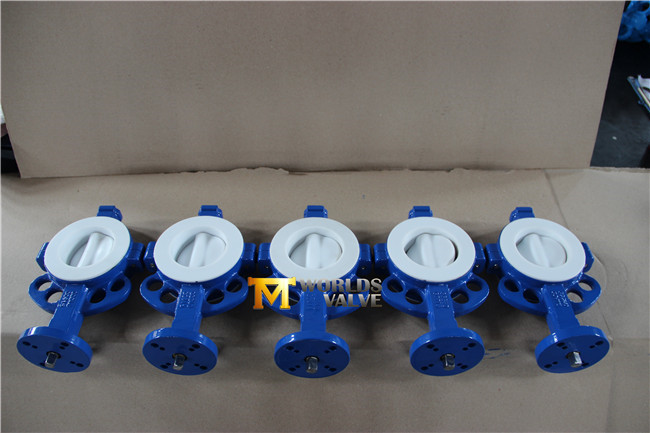 Full PTFE Lined Butterfly Valve