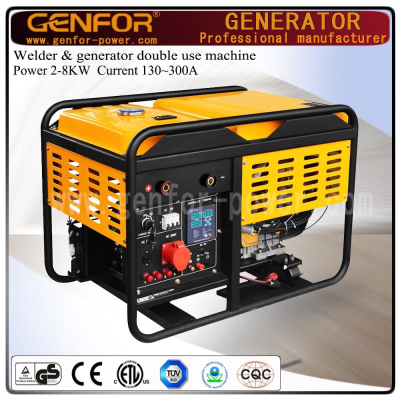 GF10-200ade 5kw 200A Diesel Welding Generator with Ce Certification