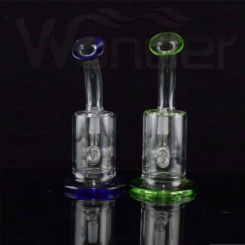 Black Glass Water Smoking Pipes for Sale