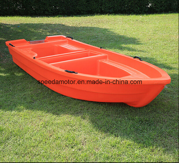 Popular PE Boat 3.6m Lake Fishing Plastic Boat for 6 Persons