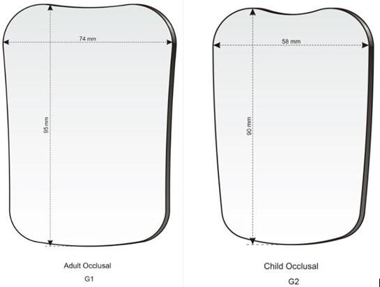 Dental Photographic Reflector Glass Double Side