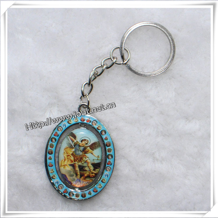 New Custom Cheap Metal Religious Key Chain (IO-ck069)