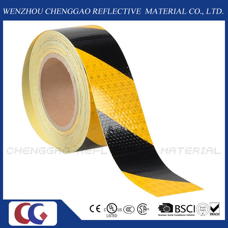 Made in China PVC Honeycomb Reflective Stripe Adhesive Tape (C3500-S)