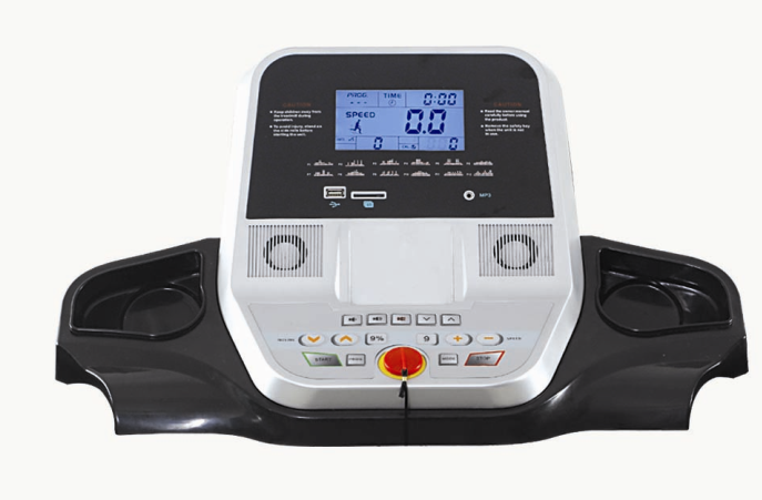 New Design 2.0pH with MP3, USB for Household Motorized Treadmill