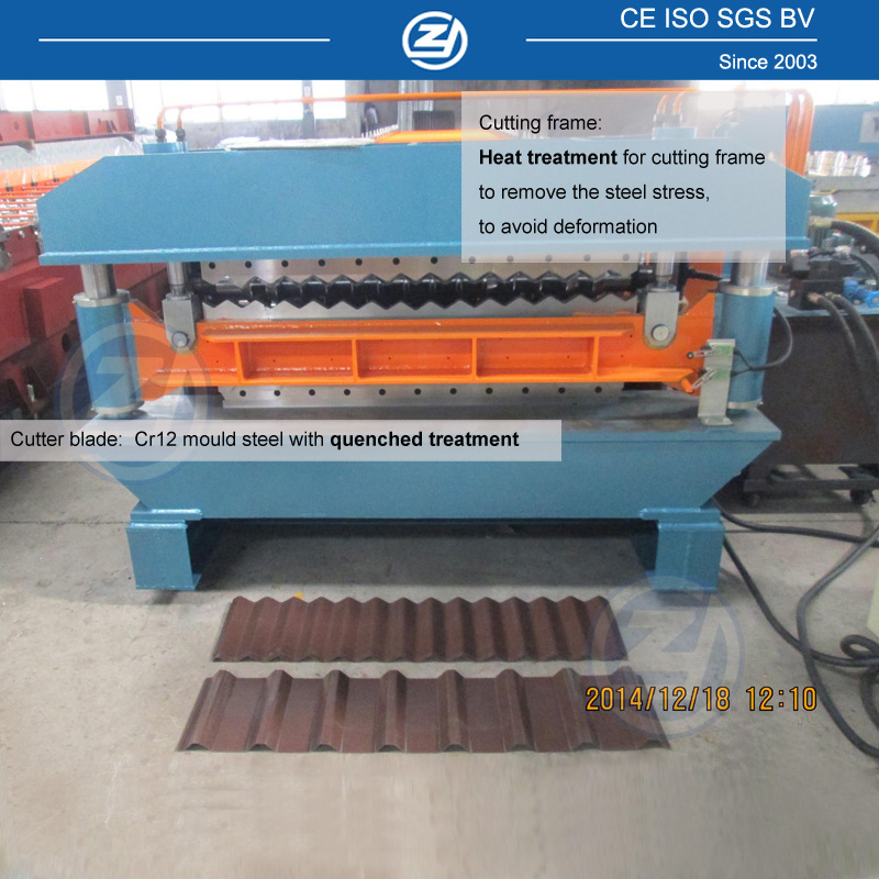 Roof Panel Corrugated Forming Double Deck Machine