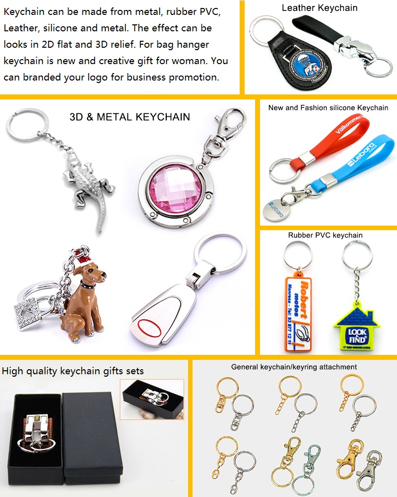 Customized Logo Promotional Soft Enamel Add Epoxy Metal Gold Key Chain From China