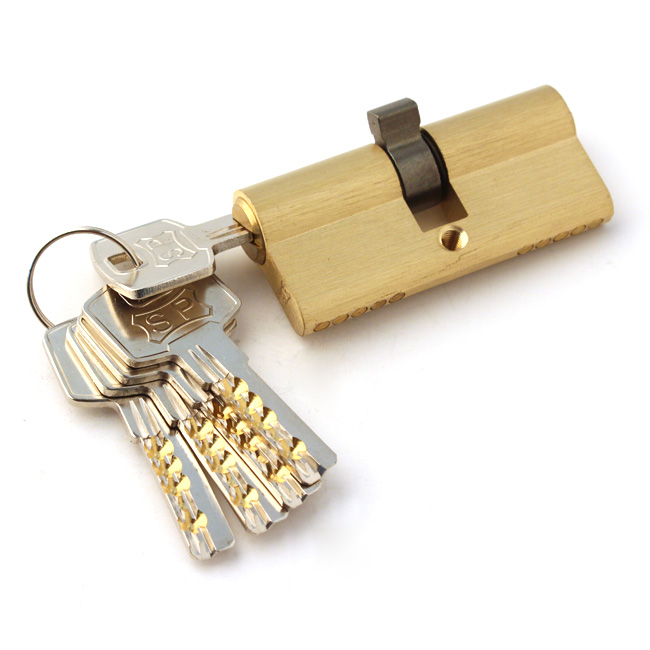 Brass Cylinder Lock, Door Cylinder Lock, Computer Key Cylinder Lock (AL-70)