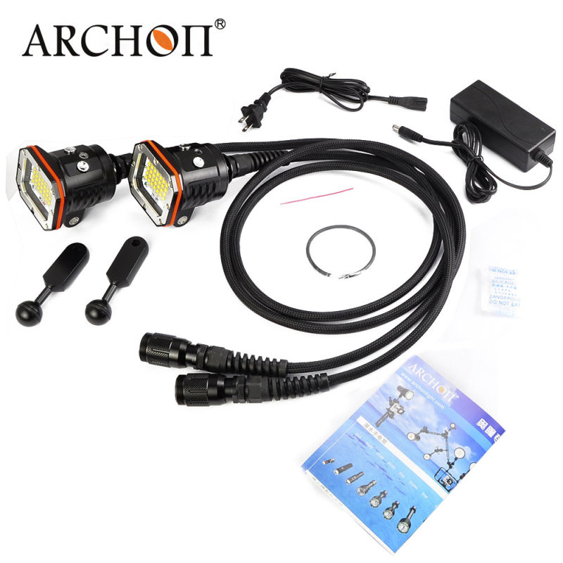 Archon New Products 30, 000lumens Canister Diving Video / Photography LED Diving Light