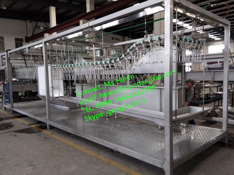 300-500/H Chicken Slaughtering Machine/ Small Chicken Slaughtering Line