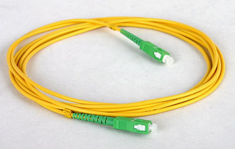 Sc/APC Fiber Patch Cord Simplex or Duplex Fiber Patchcord 0.2dB