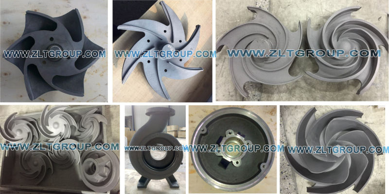 Titanium Pump Impeller for ANSI Chemical Goulds and Durco Pump Parts