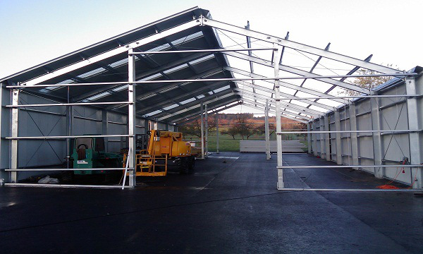 Prefabricated Metal Structure for Warehouse Construction