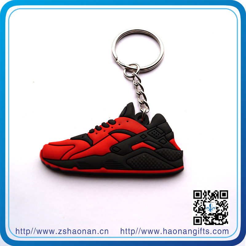 Custom Colorful Siliocn Logo Keychain for Promotional