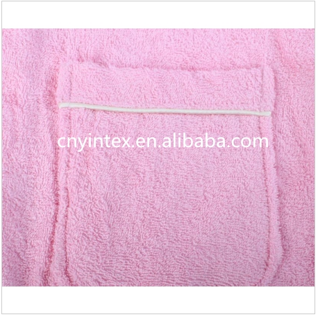 China wholesale high quality girls and women bathrobe terry for hotel