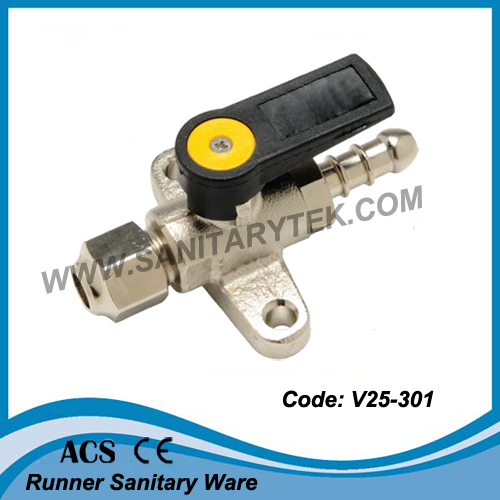 Compact Wall Gas Valve for Copper Pipe (V25-303)