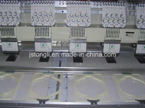 8 Heads 9 Needle Plain Flat Embroidery Machine