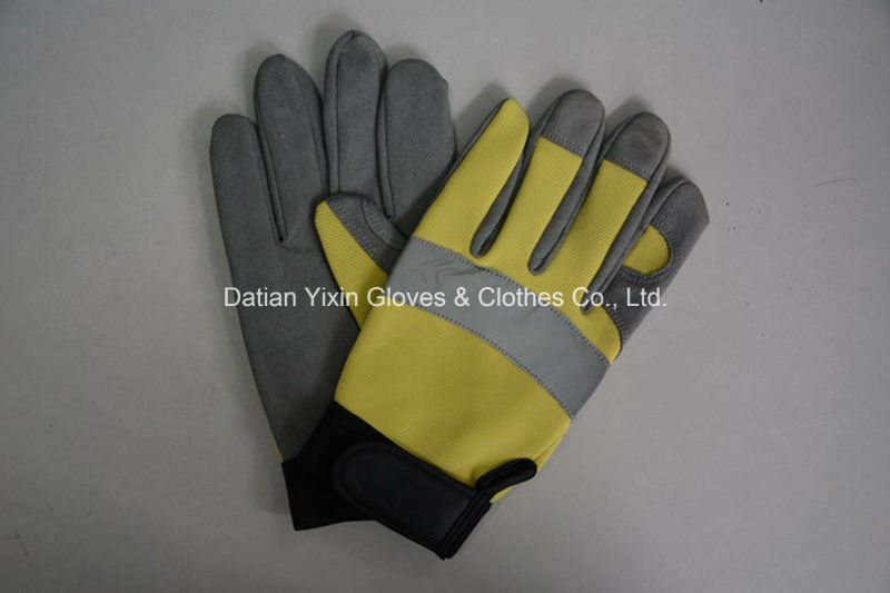 Work Glove-Safety Glove-Industrial Glove-Micro Fiber Glove-Cheap Glove