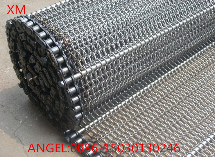 SUS304 Stainless Steel Spiral Wire Mesh Conveyor Belt