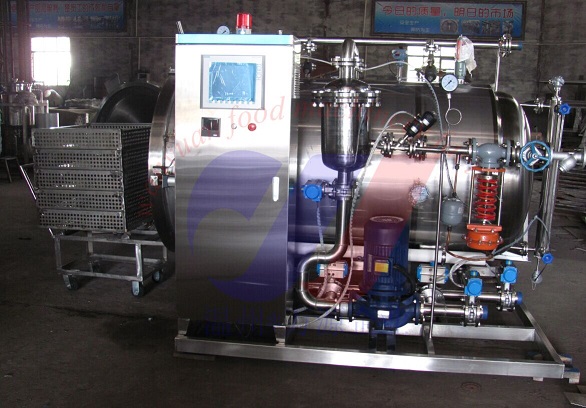 Small Model Autoclave Sterilizer Retort for Sterilization Luncheon Meat