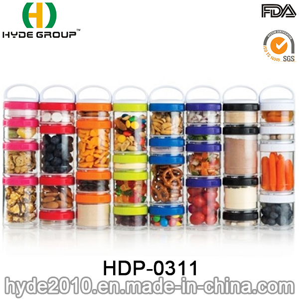 300ml Newly Plastic Protein Powder Container, Plastic Pill Container (HDP-0311)